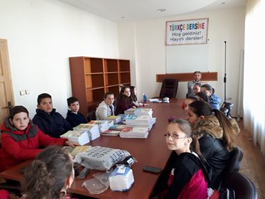Eğridere'deki resmi okulda da Türkçe öğretimi müjdesi