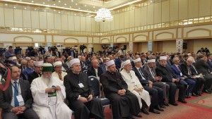 Toplantıya katılan bazı Balkan ülkelerindeki din adamları.