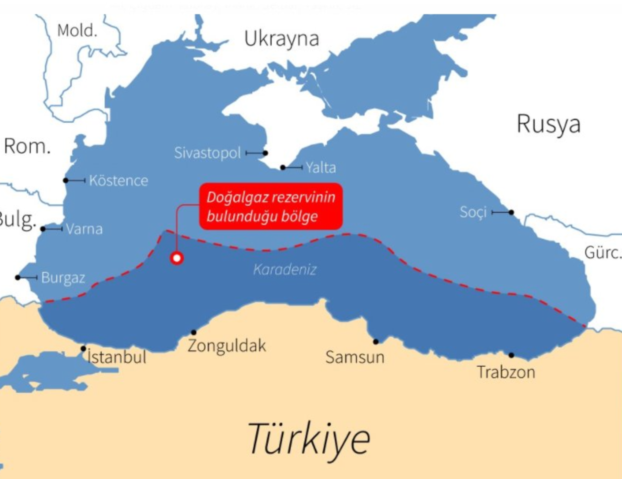 Türkiye, Karadeniz'de büyük doğalgaz rezervi keşfetti